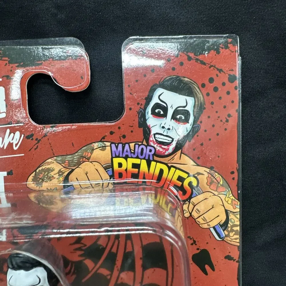 Danhausen MWFP Major Wrestling Figure Podcast Bendies Evil Variant Autographed